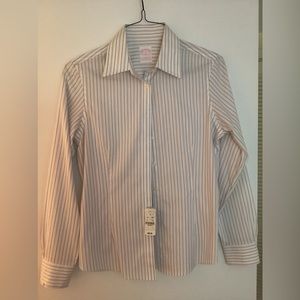 Brooks Brothers button down long sleeve blouse